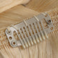 300 Gramm Clip in Extensions Platinblond