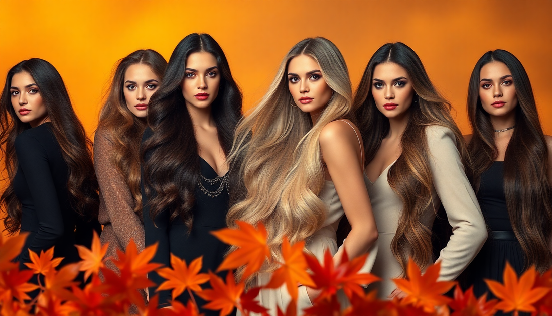 Herbst, die Zeit der Veränderung – und was passt da besser als ein neuer Haarschnitt oder eine Haarverlängerung?