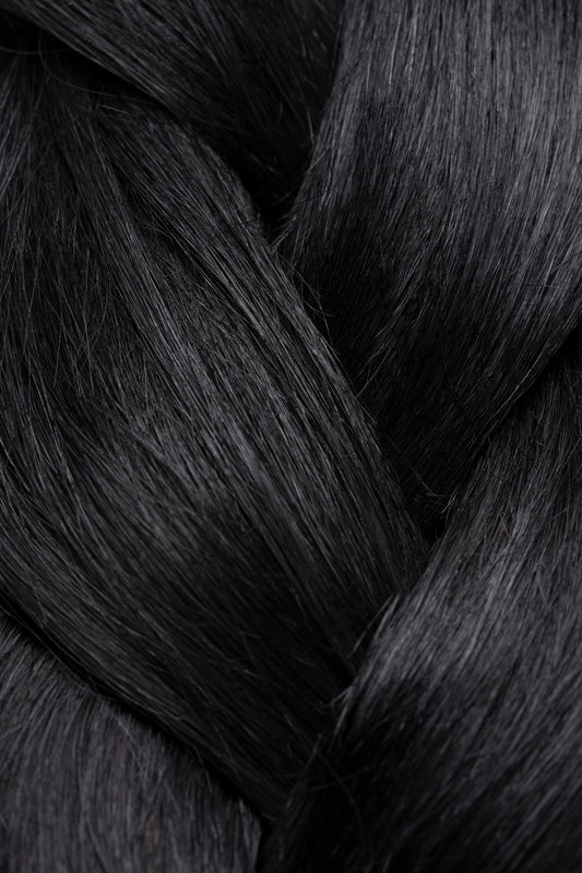 Premium Tape in Extensions Rabenschwarz